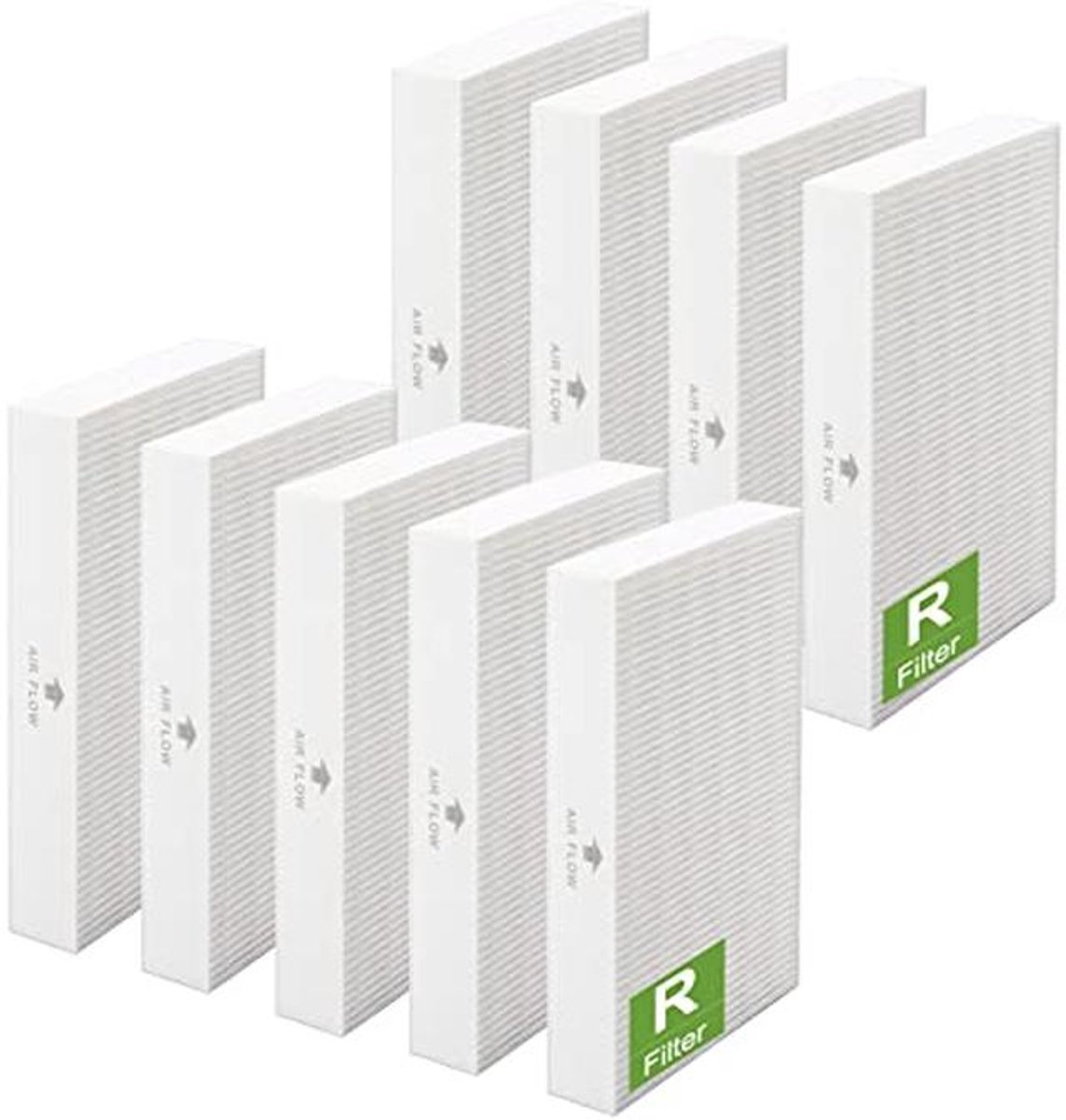 9-pack HEPA vervangingsfilters voor luchtreinigers HPA300 HPA200 HPA100 HPA090 serie (9101067418690)