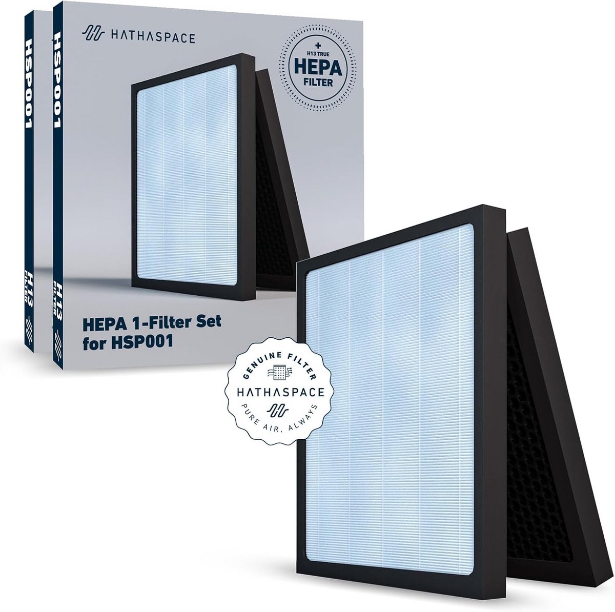 HEPA Filter Vervanging voor Luchtreiniger - H13 Kwaliteit - 2 Stuks (9101060364079)
