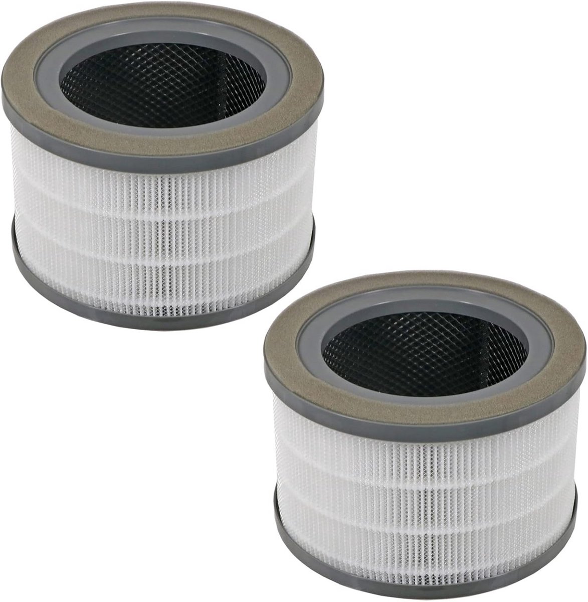 HEPA & Koolstoffilter Vervanging voor Luchtreiniger 2 Stuks - Geschikt voor VISTA 200 (9101075098235)