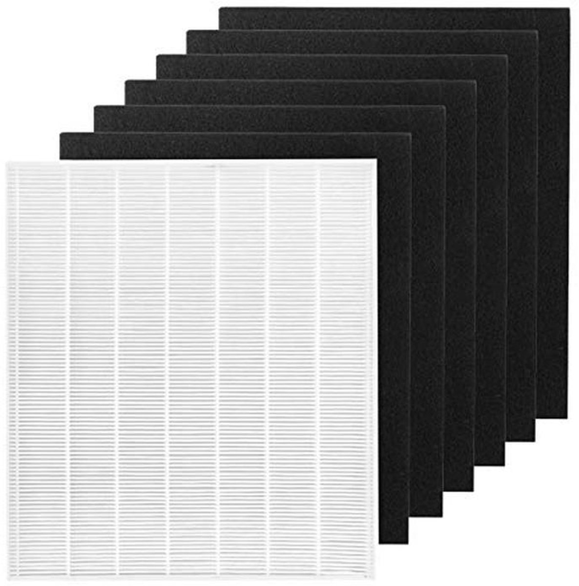 HEPA-filter voor luchtreinigers met 6 stuks carbon voorfilters (9101068102147)
