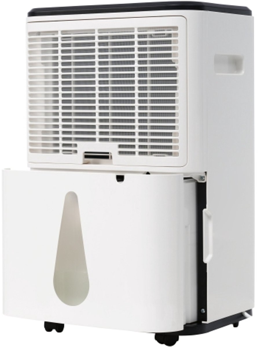 Luchtonvochtiger 53x33,5x26cm Wit Plastic Met 3 in 1 Functie 25L Per Dag Luchtreiniger Wäschetrockner 6L Watertank 24 Uur Timer Schimmel Vochtwerend LED Display Voor Slaapkamer Badkamer Kelder (4255839499242)