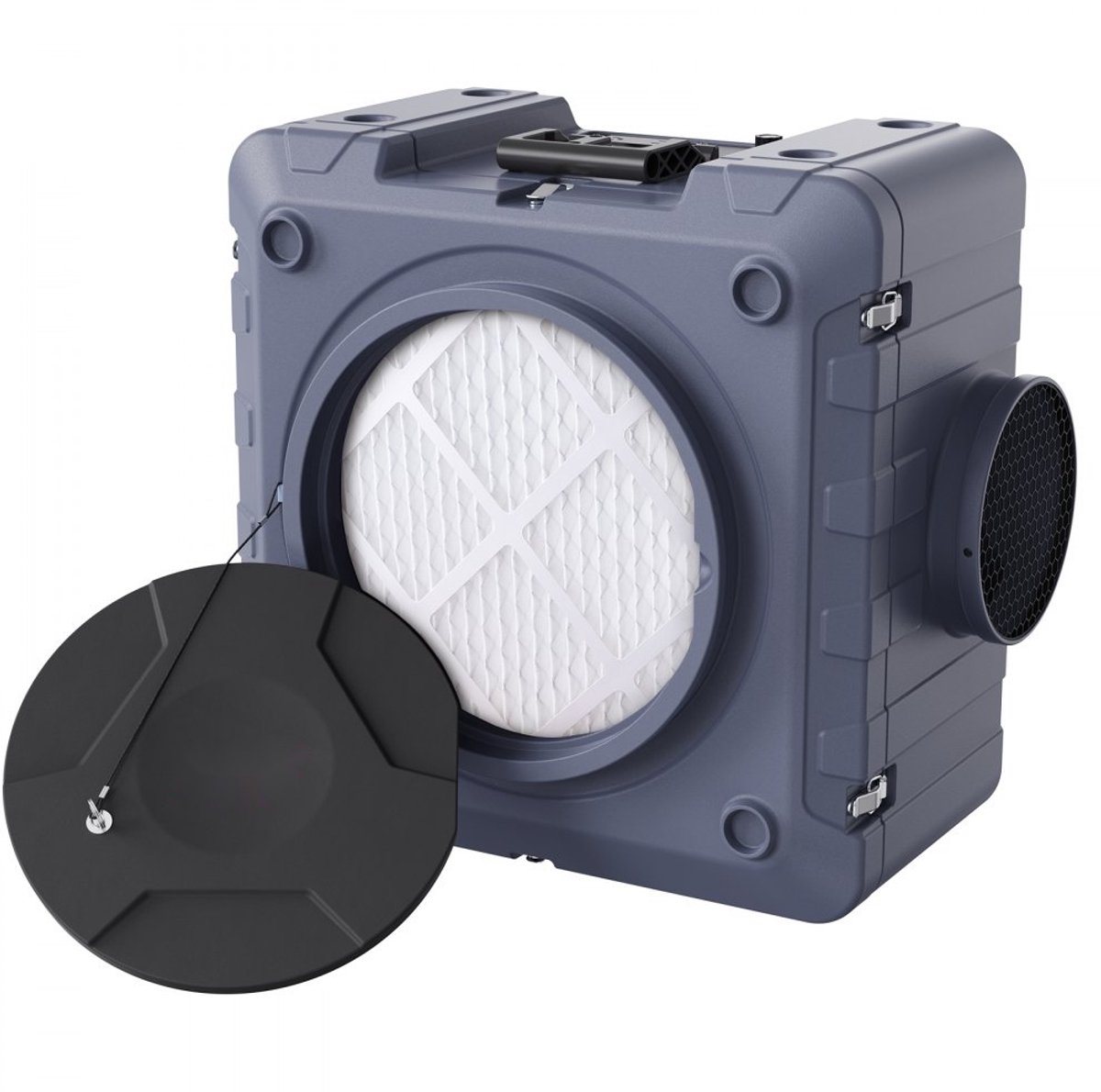 Luchtreiniger - Negatieve Luchtmachine - 3-traps Filtratie - Stapelbaar - Capaciteit 935 m³/uur (6152722680696)