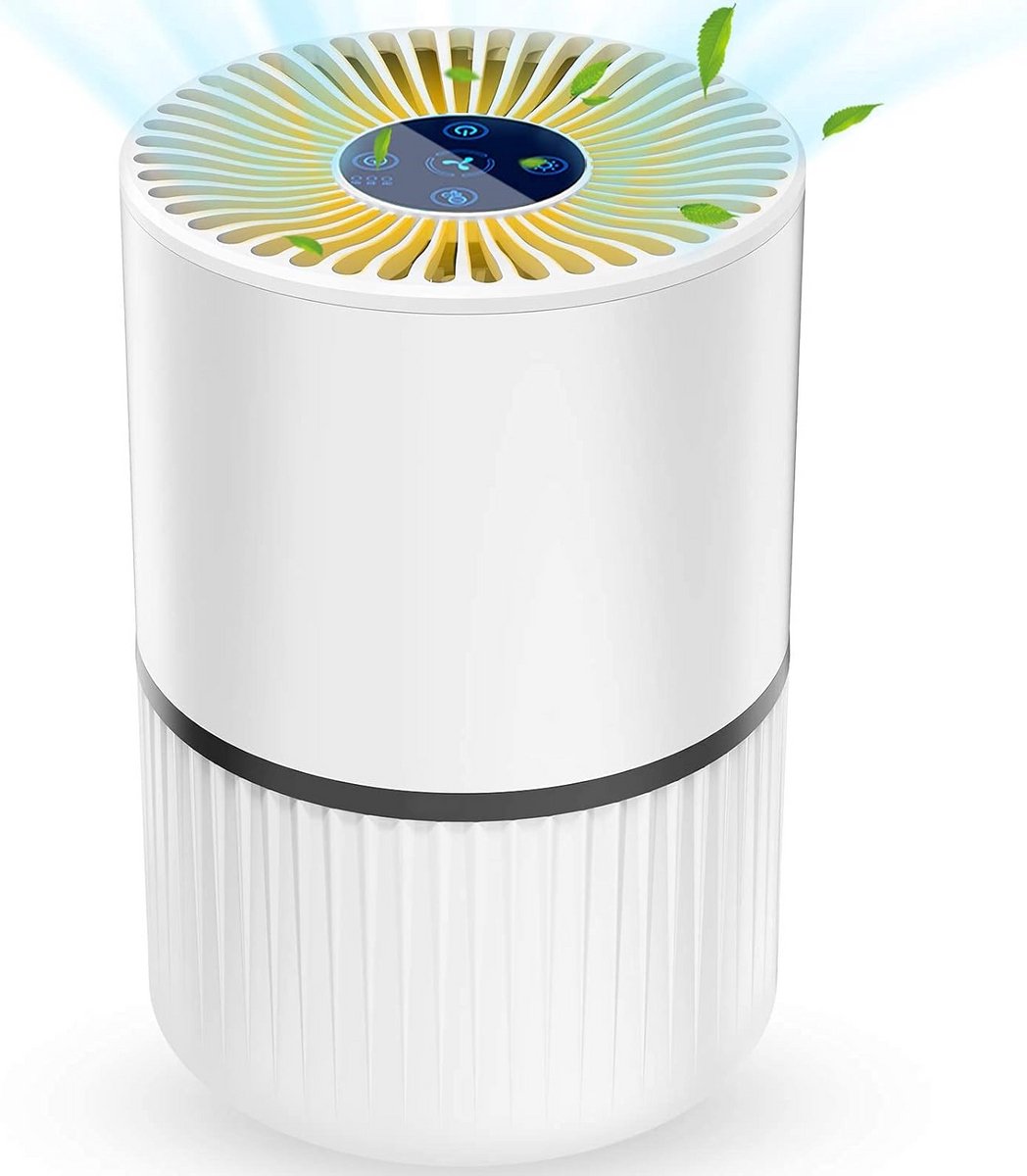 Luchtreiniger met 4-laags filter, Aromatherapie en Stille Slaapmodus (9101060273487)