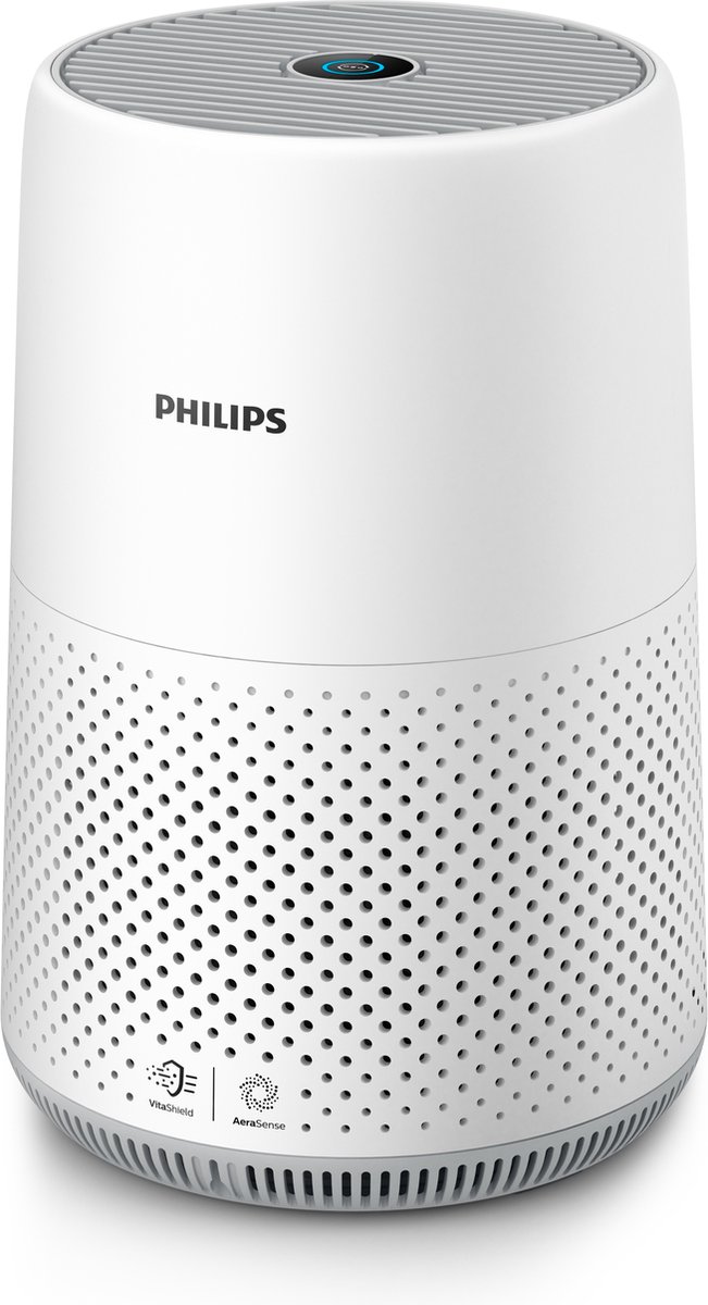 Philips 800 Series AC0819/10 - Luchtreiniger met HEPA FIlter - 190 m³/u - Wit (8720389027345)
