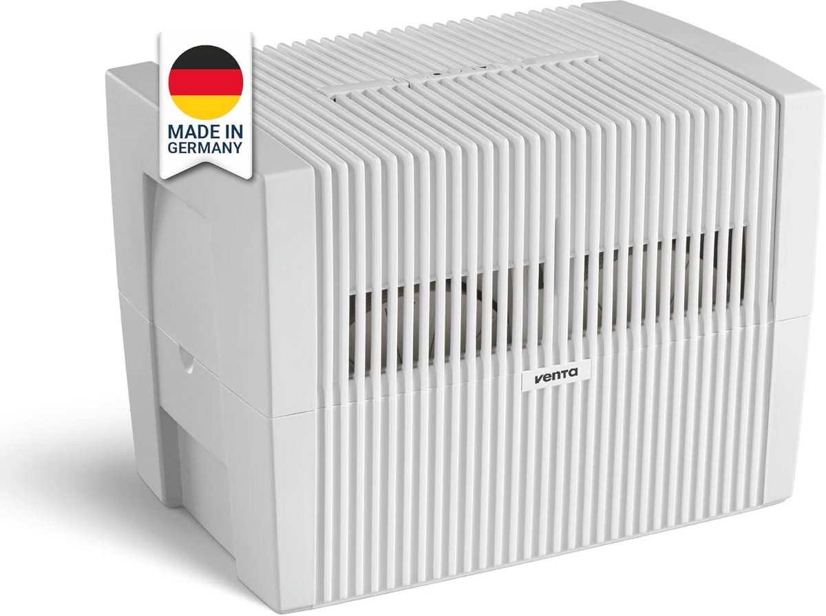 Venta LW45 Luchtbevochtiger en luchtreiniger, Voor Ruimtes tot 55 m², Wit (9101017838264)