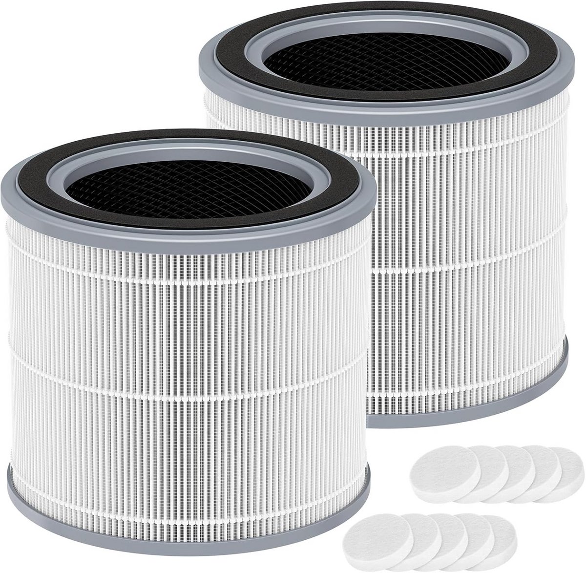 Vervangend HEPA Filter voor Luchtreiniger 3-Traps H13 & Actieve Kool (9101073858152)