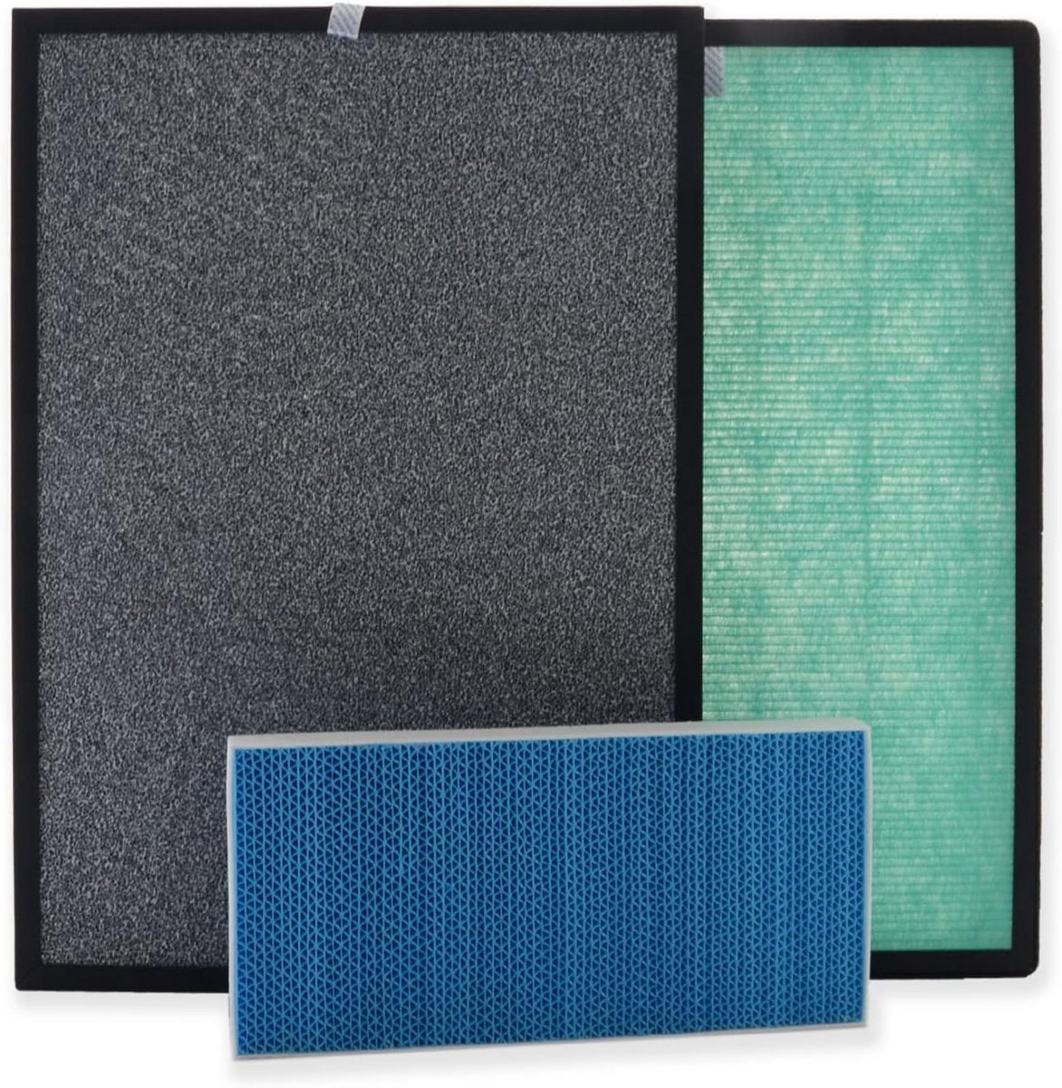 Vervangende filterset voor 2-in-1 luchtreiniger en luchtbevochtiger met H13 HEPA en actieve kool (9101060229088)