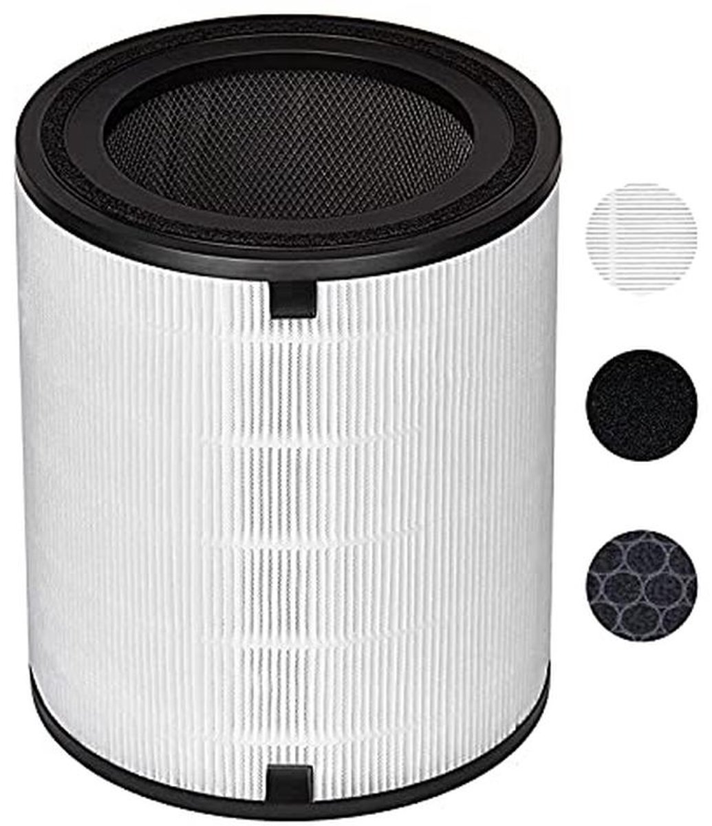 Vervangende filterset voor H13 HEPA luchtreiniger - Actieve kool en Nylon Pre-Filter - Compatibel met LV-H133 (9101068311426)