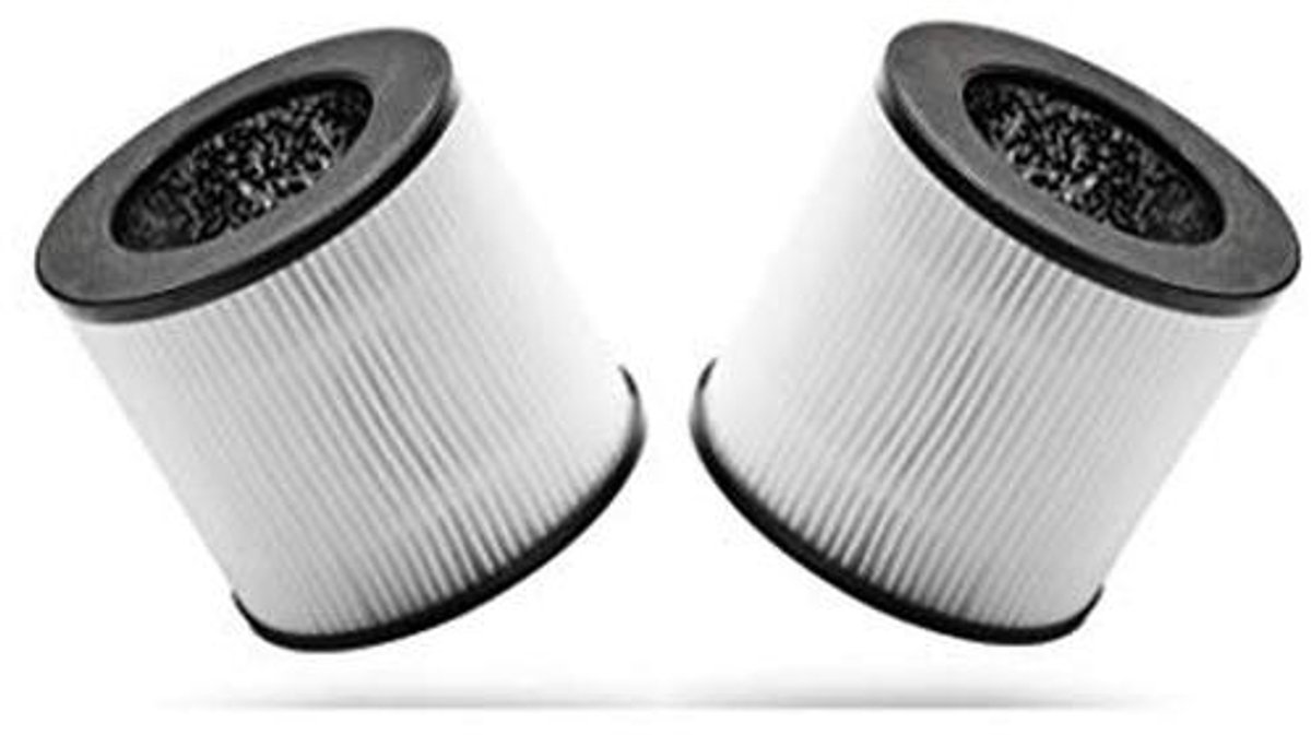 Vervangingsfilters voor luchtreinigers - 3 filtratiefasen True HEPA & actieve koolstoffilterset (9101067400800)
