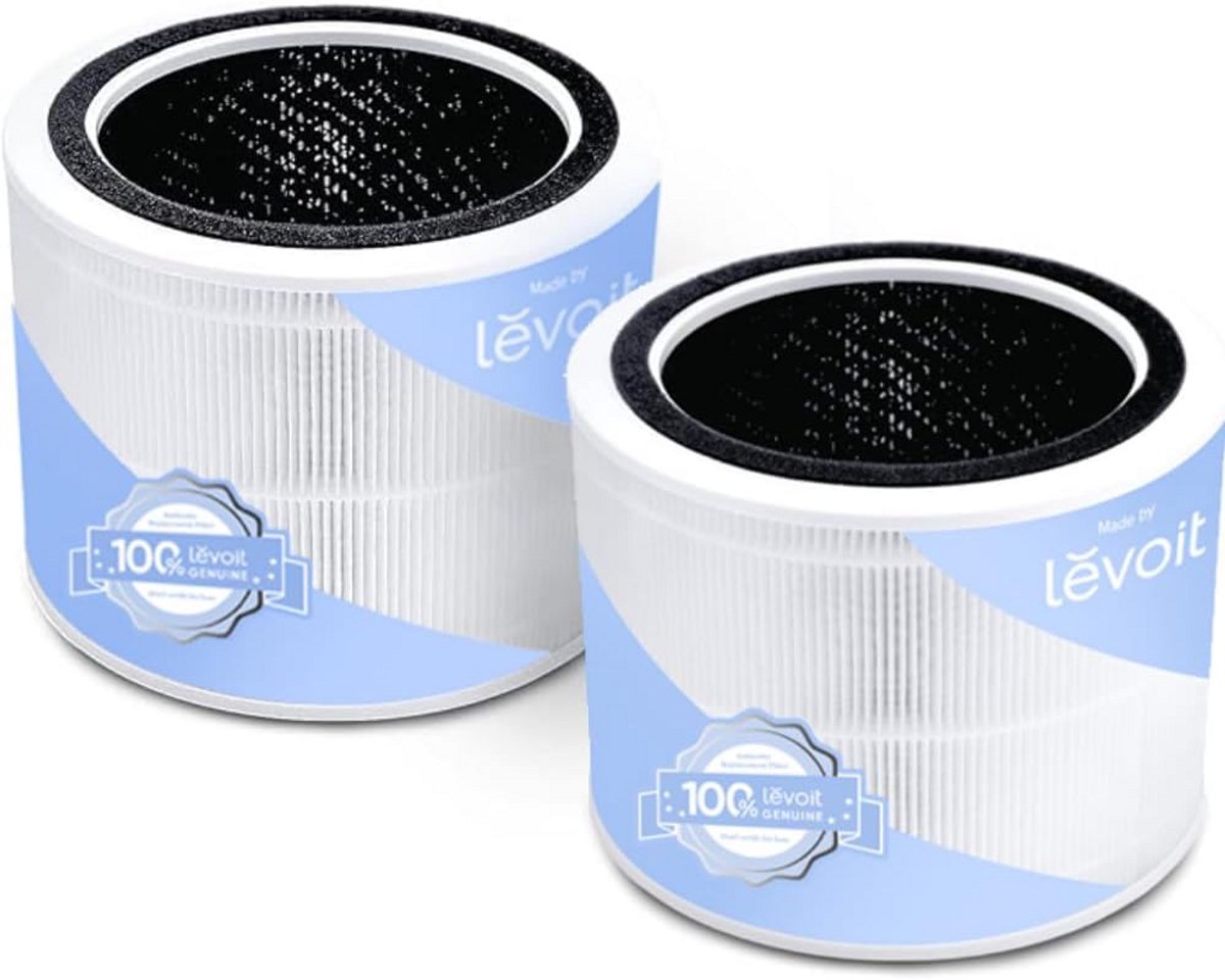 2 Stuks Vervangingsfilters voor Luchtreiniger HEPA Koolstofstof en Allergenen (9101097788671)