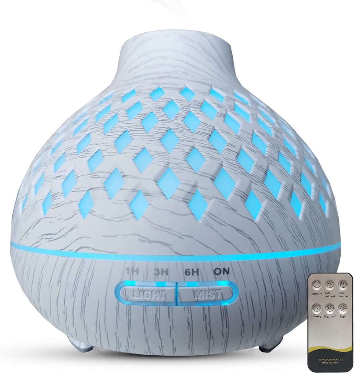 Aroma Diffuser - luchtreiniger voor grote ruimtes |Luxe wellness cadeau | Relax accessoires - Geurverspreider (8720837157242)