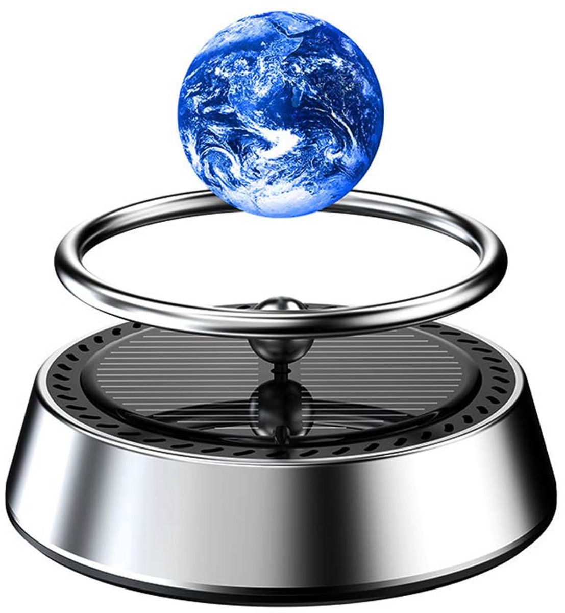 Auto luchtverfrisser diffuser, auto parfum decoratie drijvende planeet roterende auto luchtreiniger zonne-energie voor auto luchtverfrisser decoratie accessoires (6154230086069)