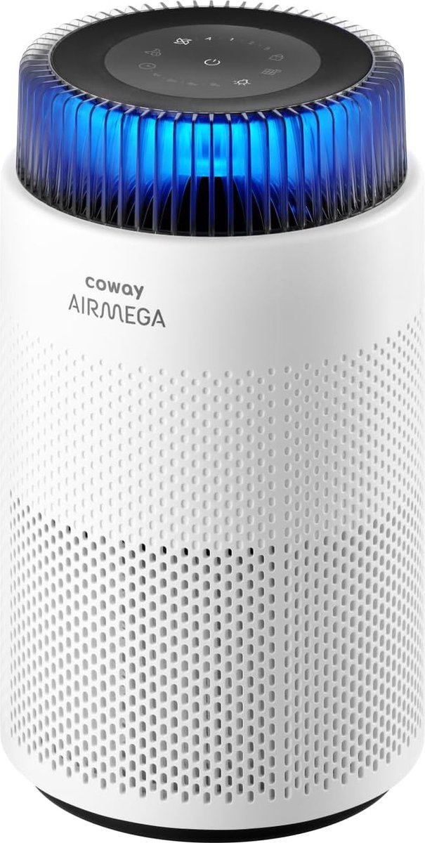 Coway Luchtreiniger - Airmega 100 - HEPA filter - Koolstoffilter - Helpt bij Allergie - Luchtkwaliteit Sensor - Stille modus- 244 m³/u (8809825508829)