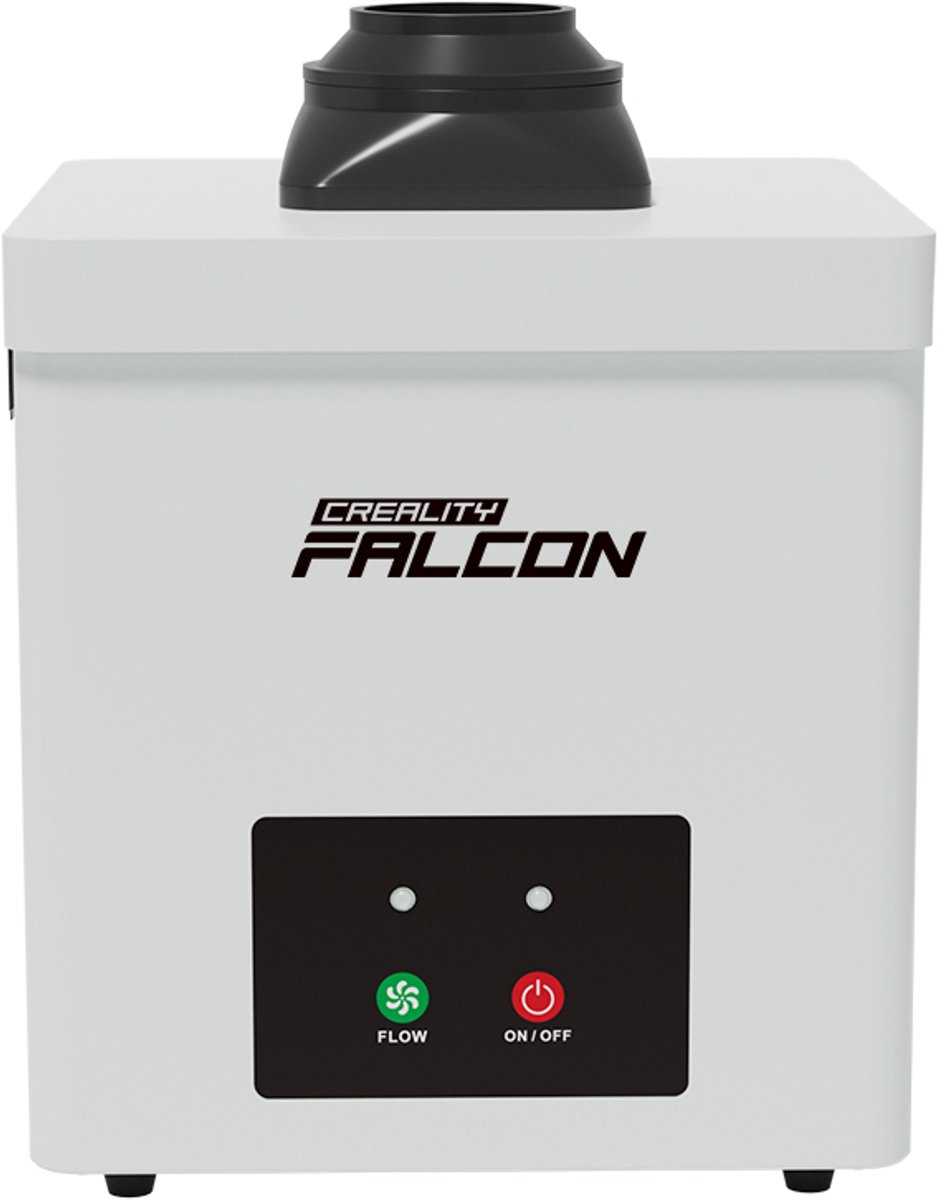 Creality Falcon YW45 Smoke Cleaner - Desktop Rookfilter voor Falcon A1 Laser Graveermachine - 99.97% Luchtfilter - 3 Snelheden Instelbaar - Laag Geluidsniveau Luchtreiniger voor Laser Cutter (9344428105468)