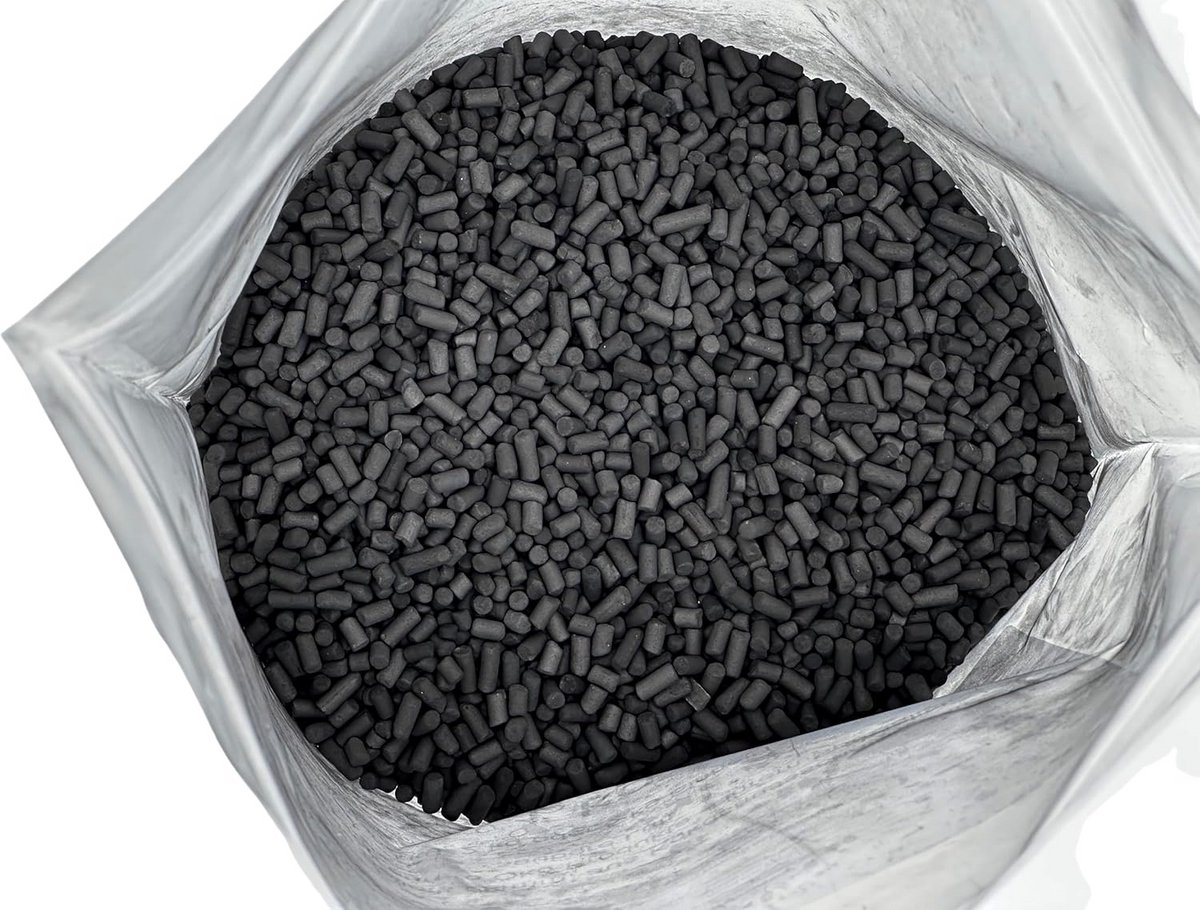 Geactiveerde koolpellets 4mm - Ideaal voor luchtreiniging en luchtverfrissing (9101045267524)