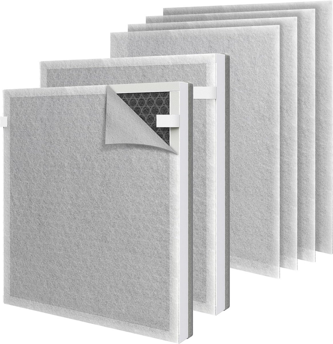 Hoogwaardige H7123 H211 H211S Luchtreiniger Filtervervanging - H13 HEPA & Voorfilters (9101094758677)