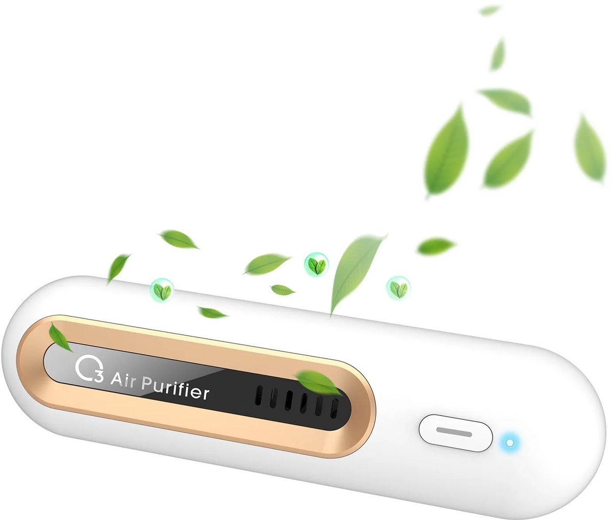 MakkelijkMooi Koelkast Deodorant - Ozon Luchtreiniger - Geurverwijderaar - Draagbaar - Vers houden en Desinfectie - Auto, Schoenenkast (8721516490261)