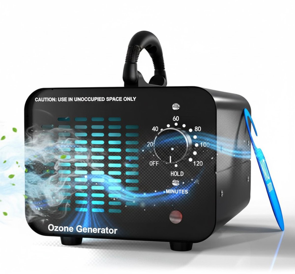 Ozon Generator - Ozon Apparaat - Ozongenerator - Luchtreiniger - Lucht Verschoner - Lucht Sterilisatie - Zwart (6152141784739)