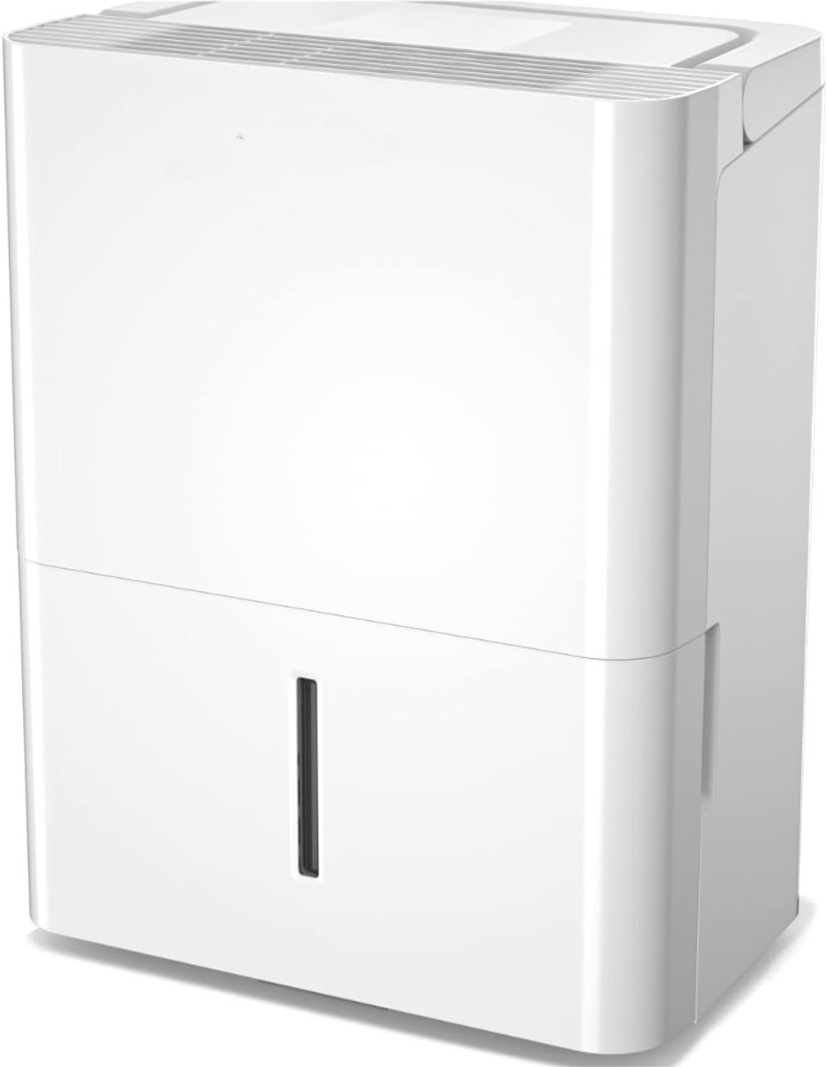 RVV® Luchtontvochtiger en luchtreiniger - Luchtontvochtiger slaapkamer - Luchtontvochtiger - Wit - 35cm x 25cm x 51cm (6153306059037)