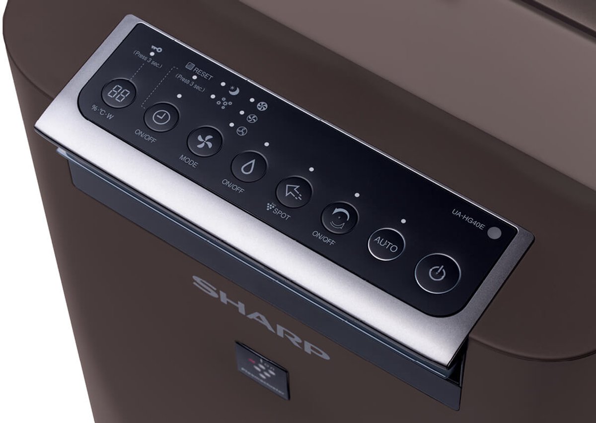 Sharp UA-HG40E-T - Luchtreiniger met bevochtigingsfunctie (4974019102078)