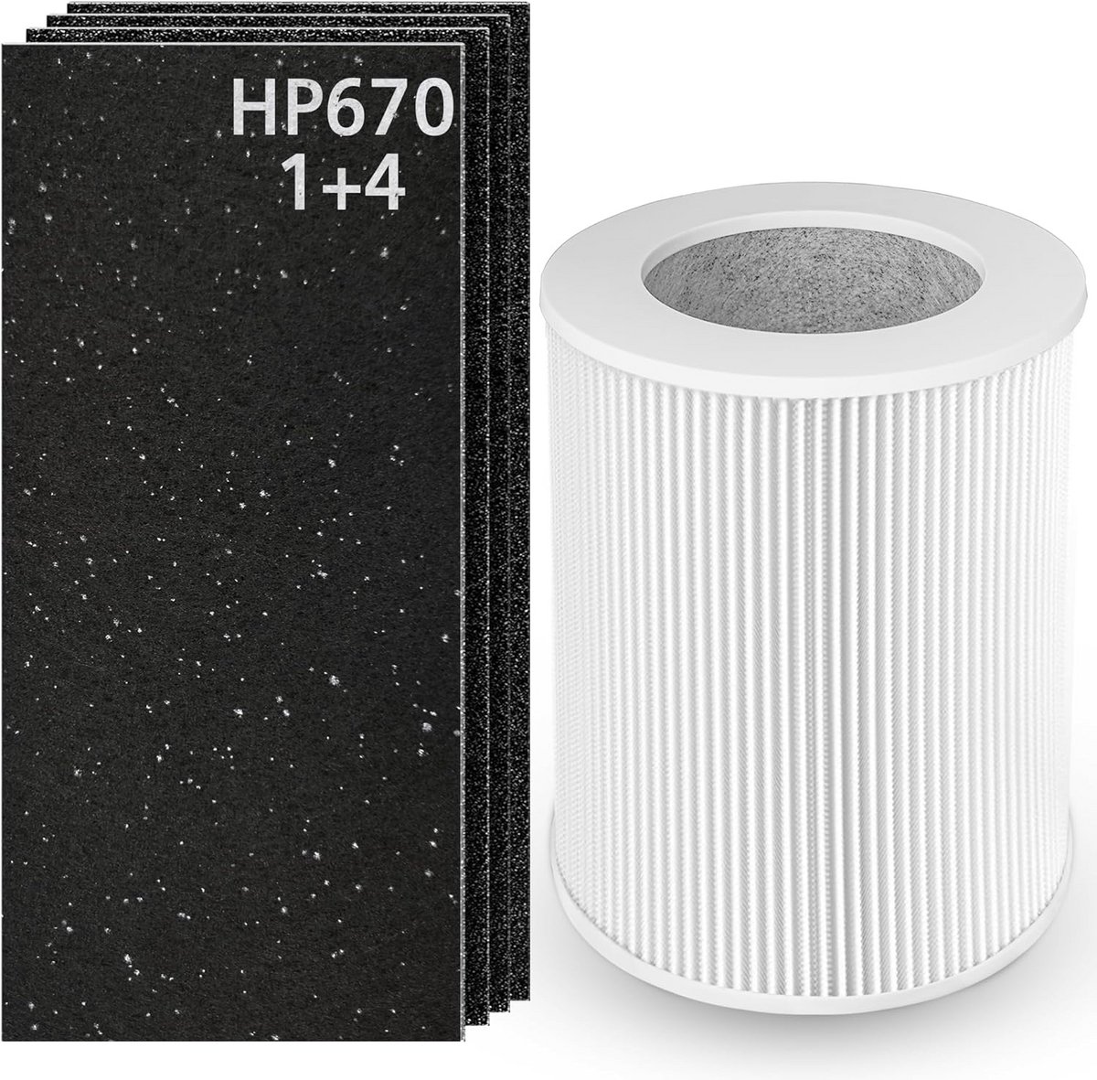 True HEPA & Actieve Kool Vervangingsfilter voor Grote Luchtreiniger (9101094766054)