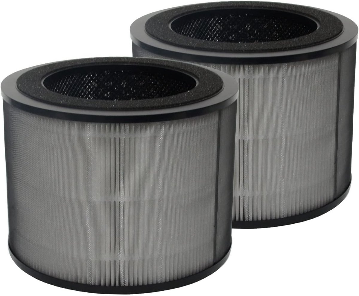 Vervangingsfilters Luchtreiniger Compatibel met Mini MAX & Mini Pet (2-Pack) - H13 HEPA 3-Traps Filtratie (9101094695651)