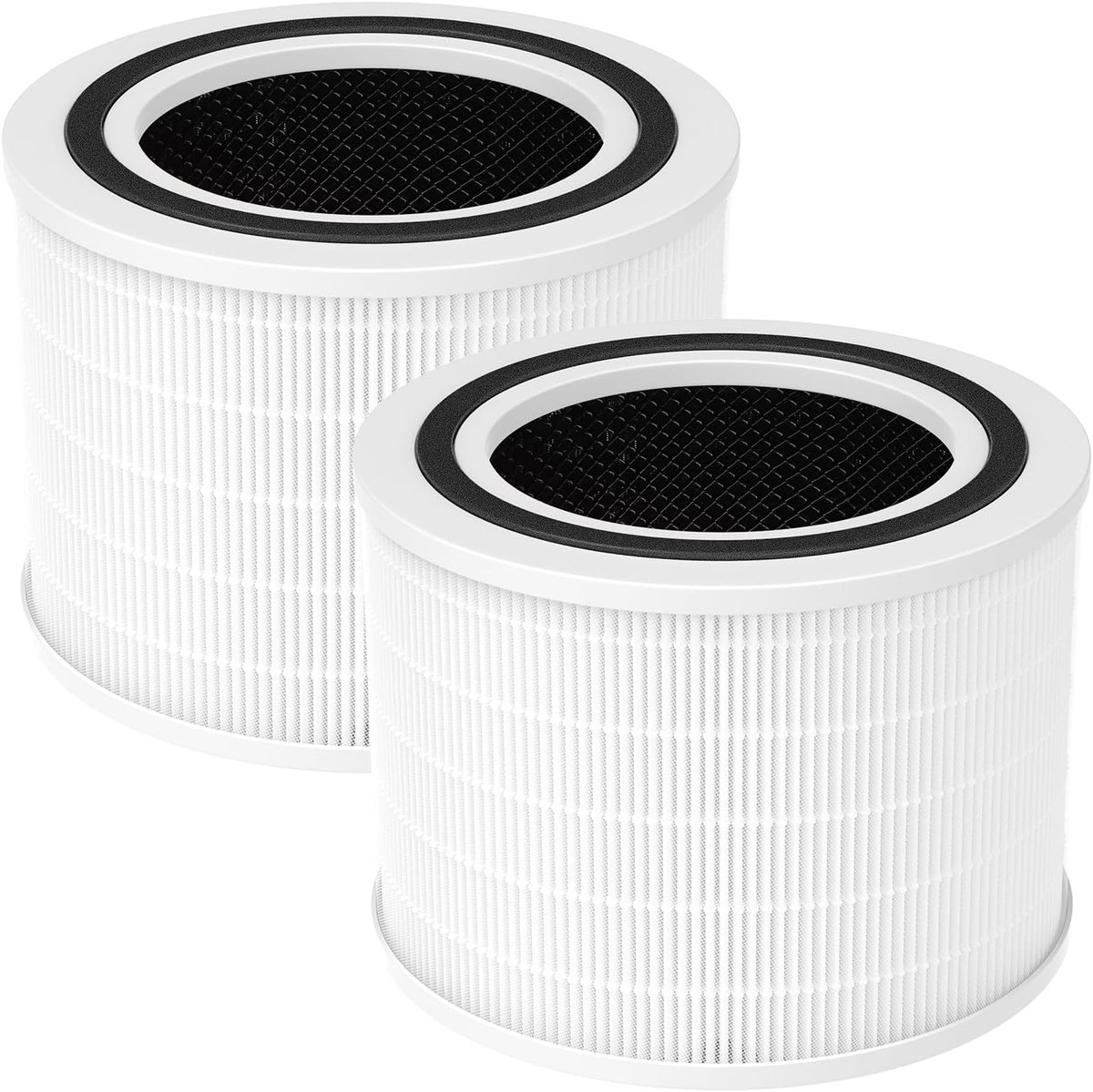 2-Pack Vervangingsfilters voor Luchtreiniger - H13 True HEPA, Koolstof en Voorfilter (9101147393893)