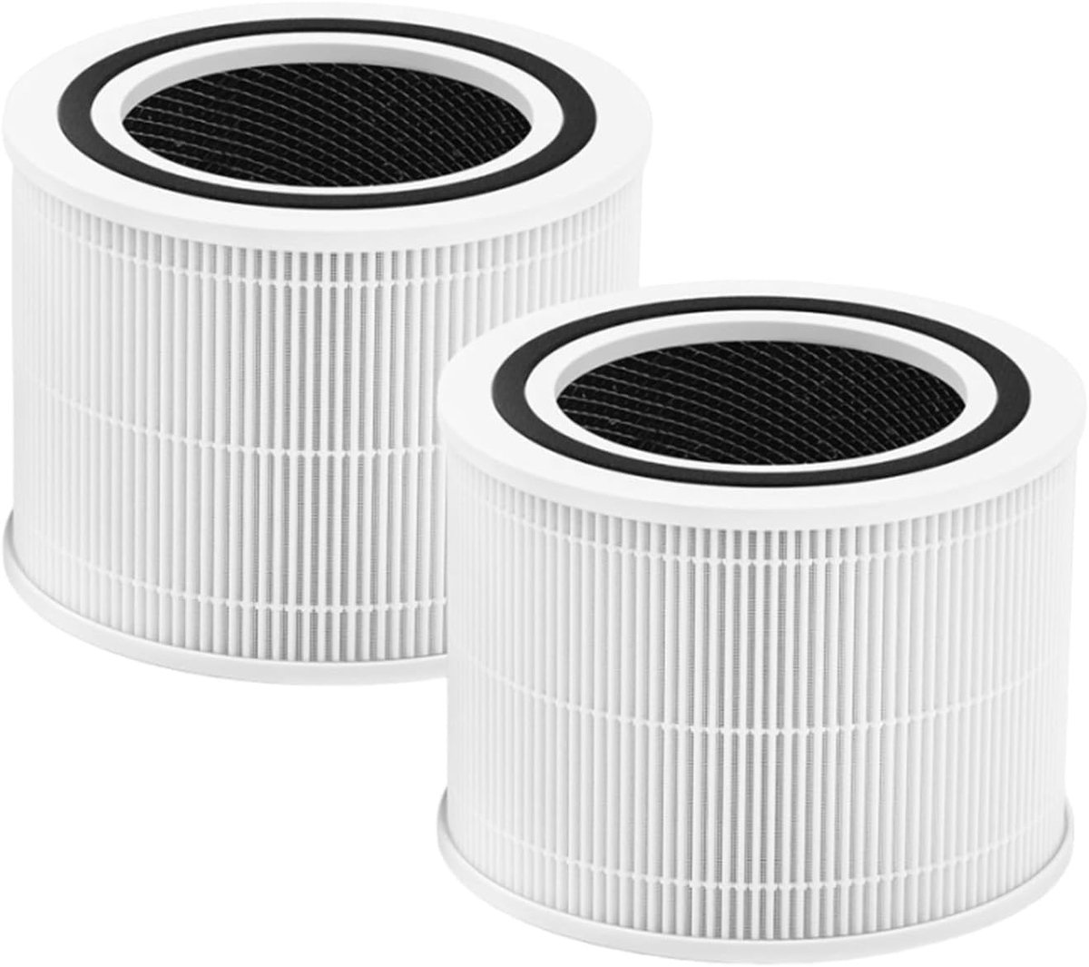 2 stuks Vervangingsfilters Luchtreiniger 3-in-1 H13-True HEPA & Koolstof voor Model 200/200S (9101151155036)