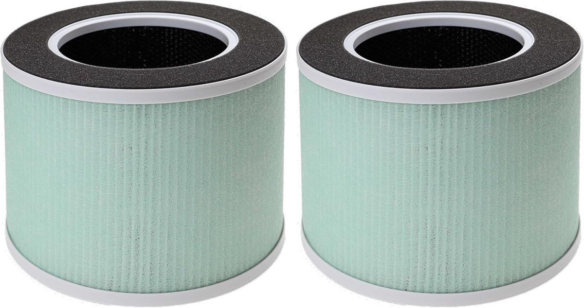 2x HEPA 13 Luchtfilter Vervanging met Actieve Kool voor Luchtreiniger (Vergelijkbaar met Renpho RP-AP088-F2) (9101128794640)