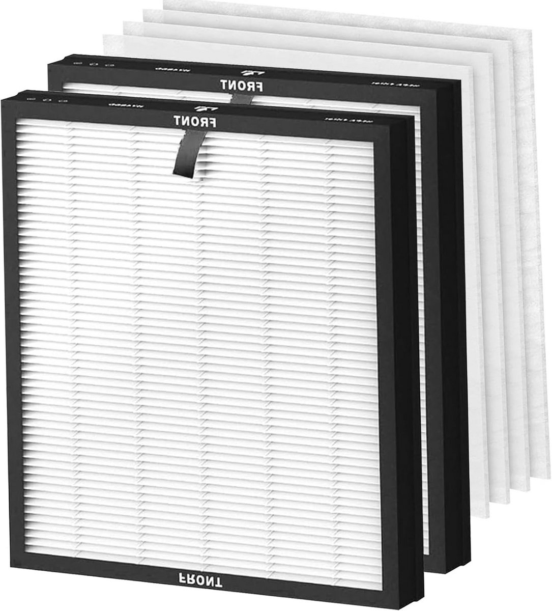 3-in-1 H13 HEPA Vervangingsfilterset voor Luchtreiniger met Actieve Kool en Voorfilter (9101128827515)