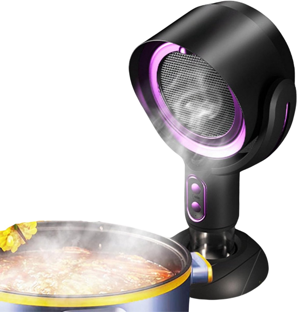 ApexArte® Draagbare Afzuigkap Keuken - Mini Luchtreiniger - Extra Sterke Zuigkracht (9507292485795)