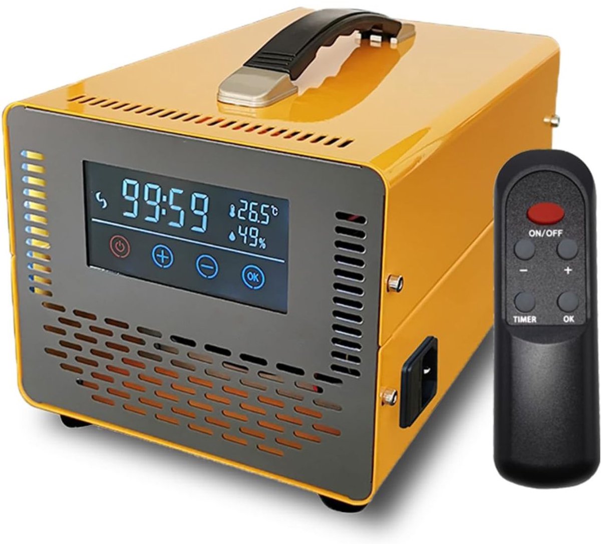 ApexArte® Ozon Generator - Ozon Apparaat - Ozongenerator - Luchtreiniger - Lucht Verschoner - Lucht Sterilisatie - Oranje (9506799283736)