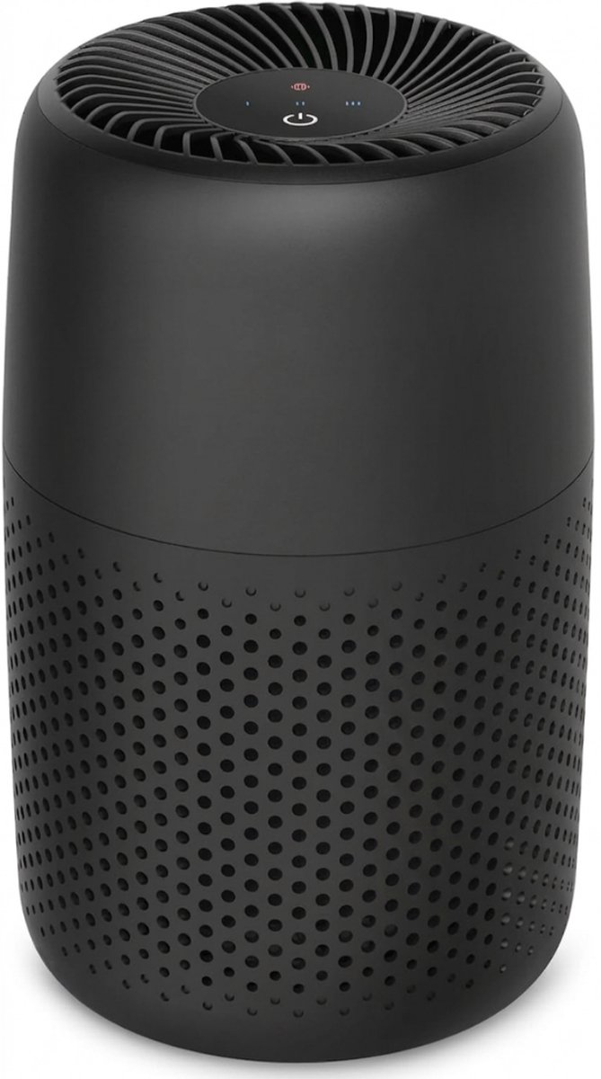 BRAND® Luchtreiniger - Air Purifier - Clean Air - Zwart (6152152646545)