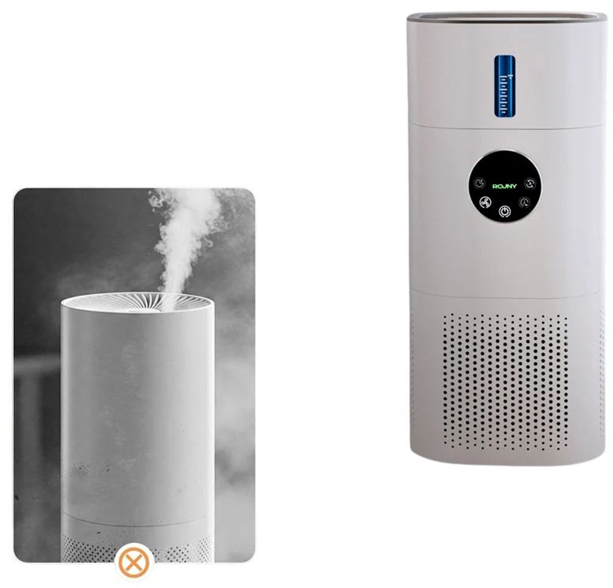 Betaalbare Goederen® Luchtreiniger Met Triple Filter - Luchtreinigers - luchtreinigers met Hepa Filters - Gebruik In Kantoor En Thuis. (8721264260109)