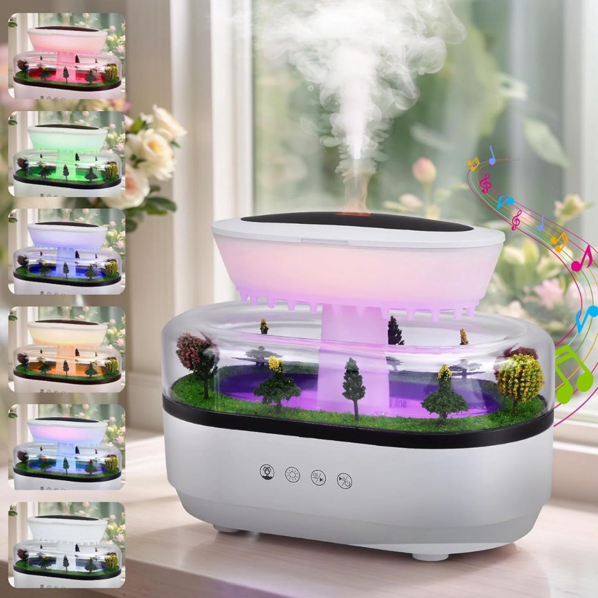 CLVP® Luchtbevochtigers Slaapkamer - Luchtreinigers - Humidifier (6150711204076)