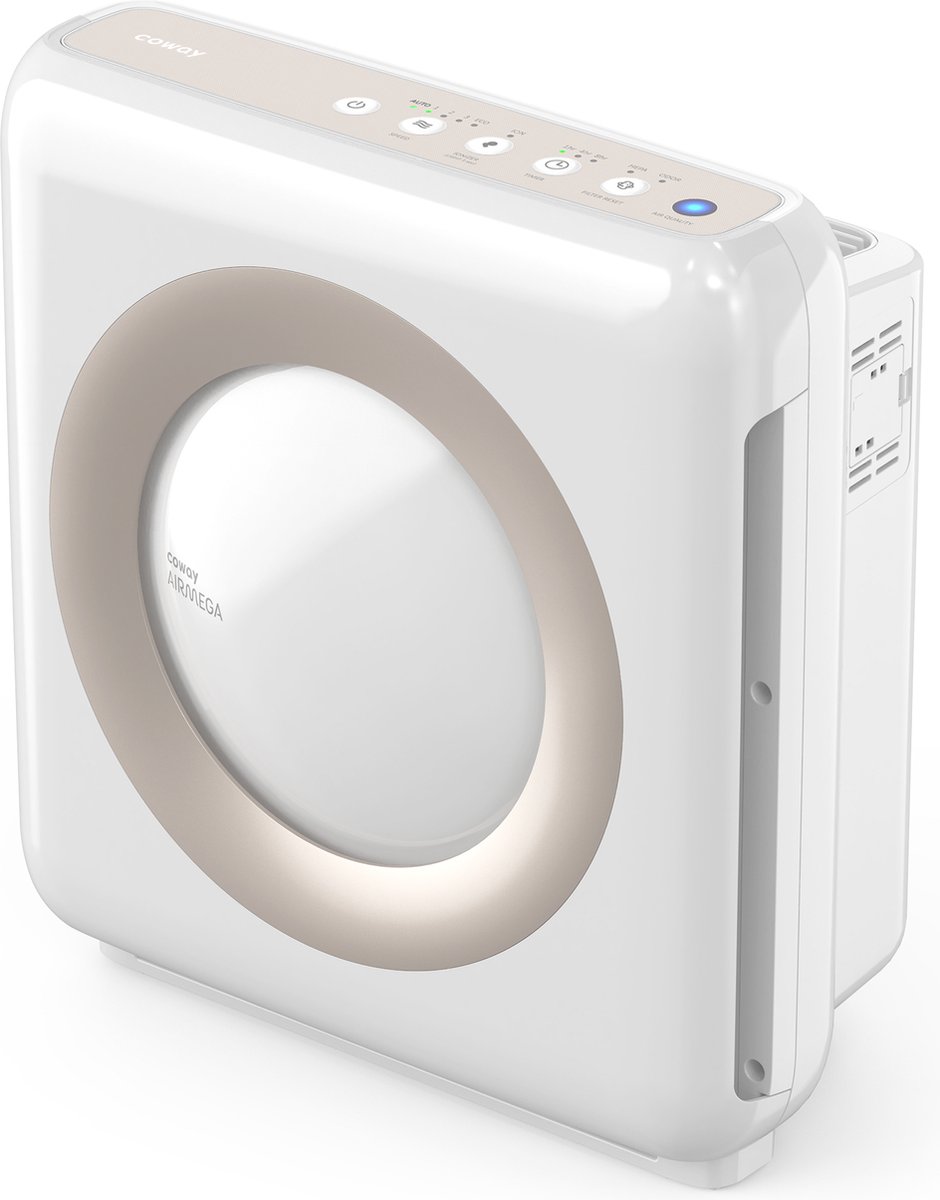 Coway Luchtreiniger - Mighty AP-1512HH - met HEPA Filter & ionisator - Air Purifier - 421 m³/u - GreenHEPA™ technologie - Wit (8809239758742)