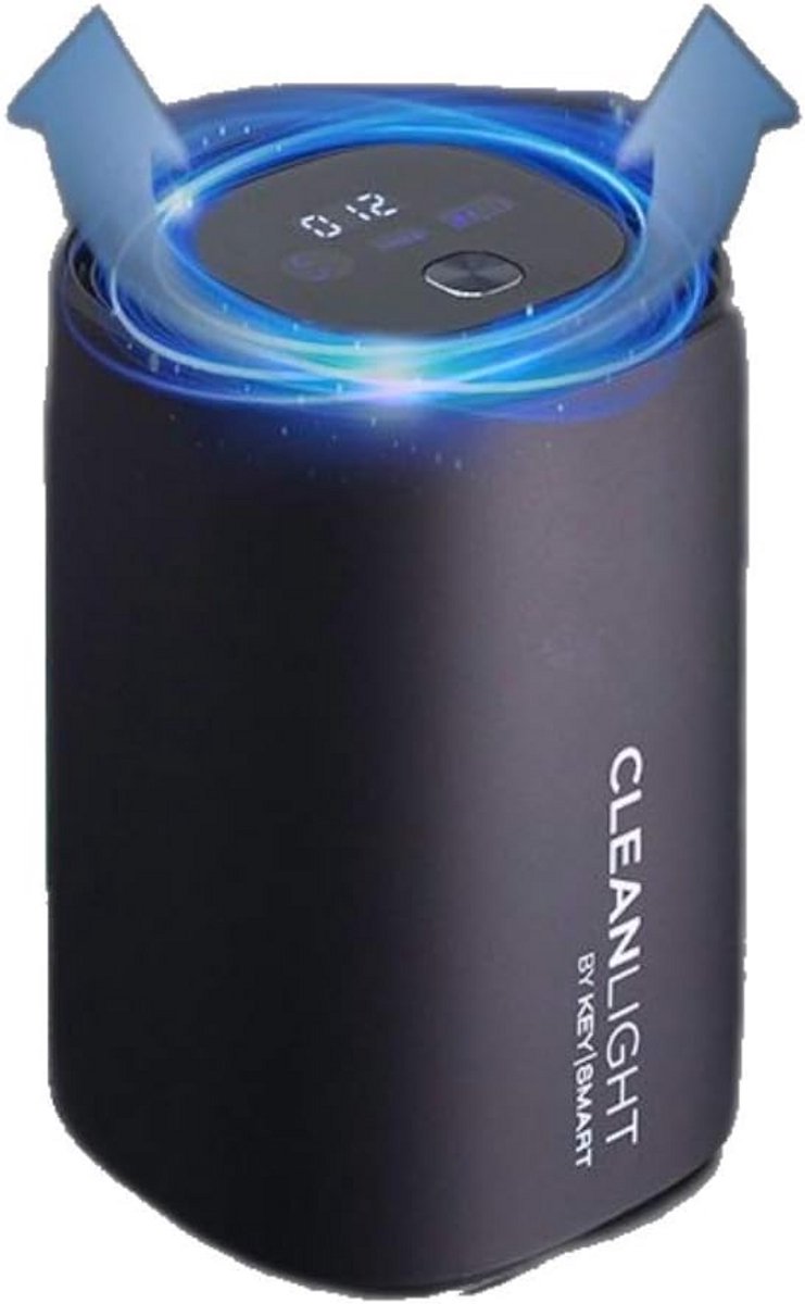 Draagbare Oplaadbare Luchtreiniger met Anion Technologie voor Schone Lucht (9101139940661)