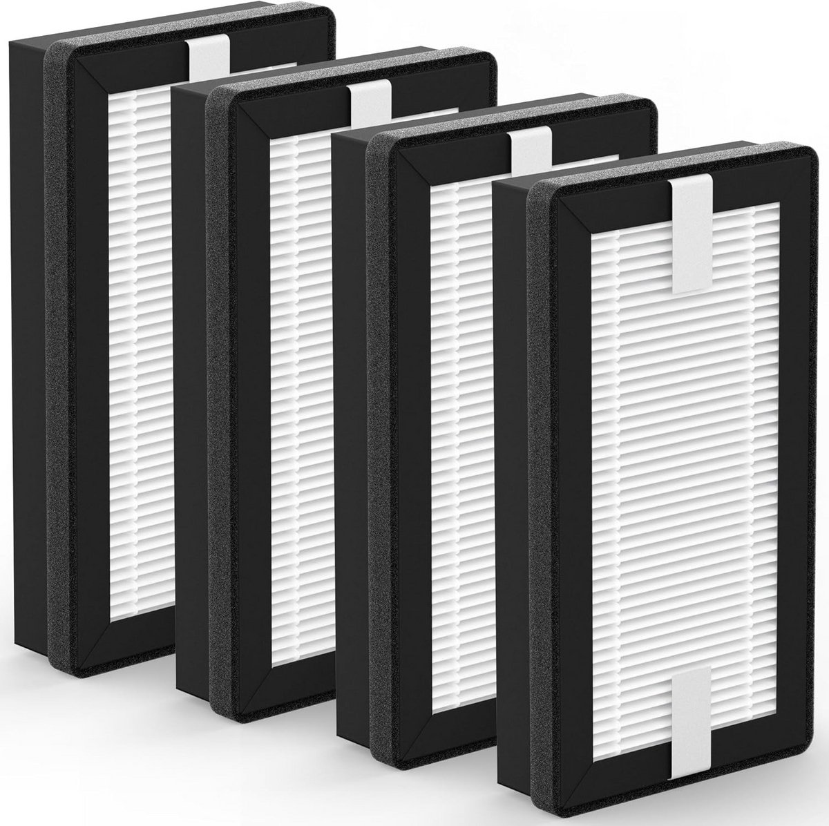 Luchtfiltervervanging compatibles met luchtreinigers, 2-in-1 H13 True HEPA en koolstoffilter (4-pack) (9101140072887)