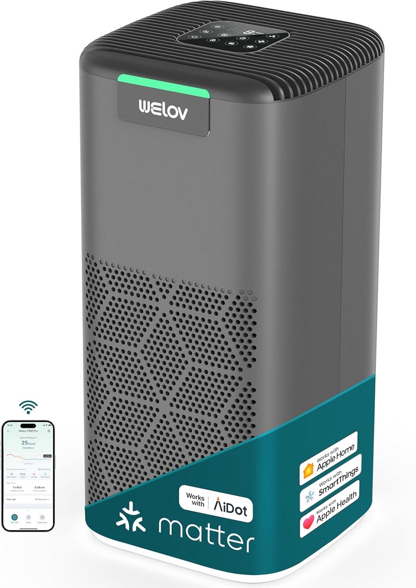Slimme Luchtreiniger P200 Pro voor een Schone en Gezonde Lucht (9101138351109)