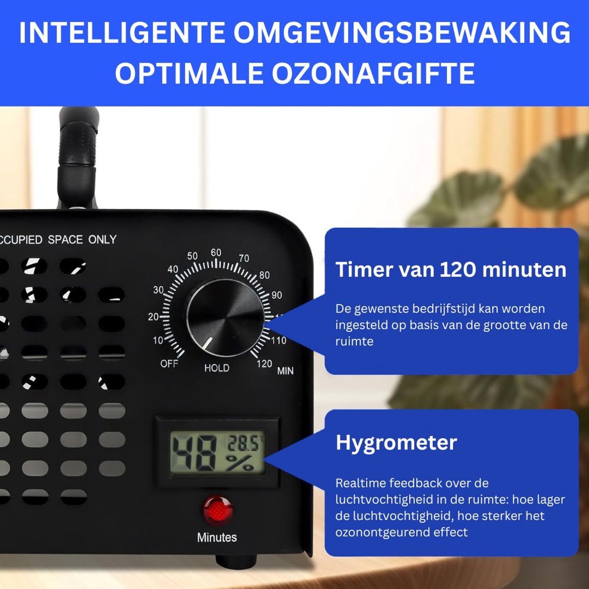 Thuys - Ozon Generator - Ozongenerator - Luchtreiniger - Lucht Verschoner - Lucht Sterilisatie (8721322431205)