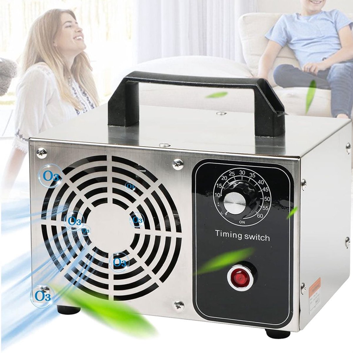VELTRR® Ozon Generator - Ozon Apparaat - Ozongenerator - Luchtreiniger - Lucht Verschoner - Lucht Sterilisatie (9507764251194)