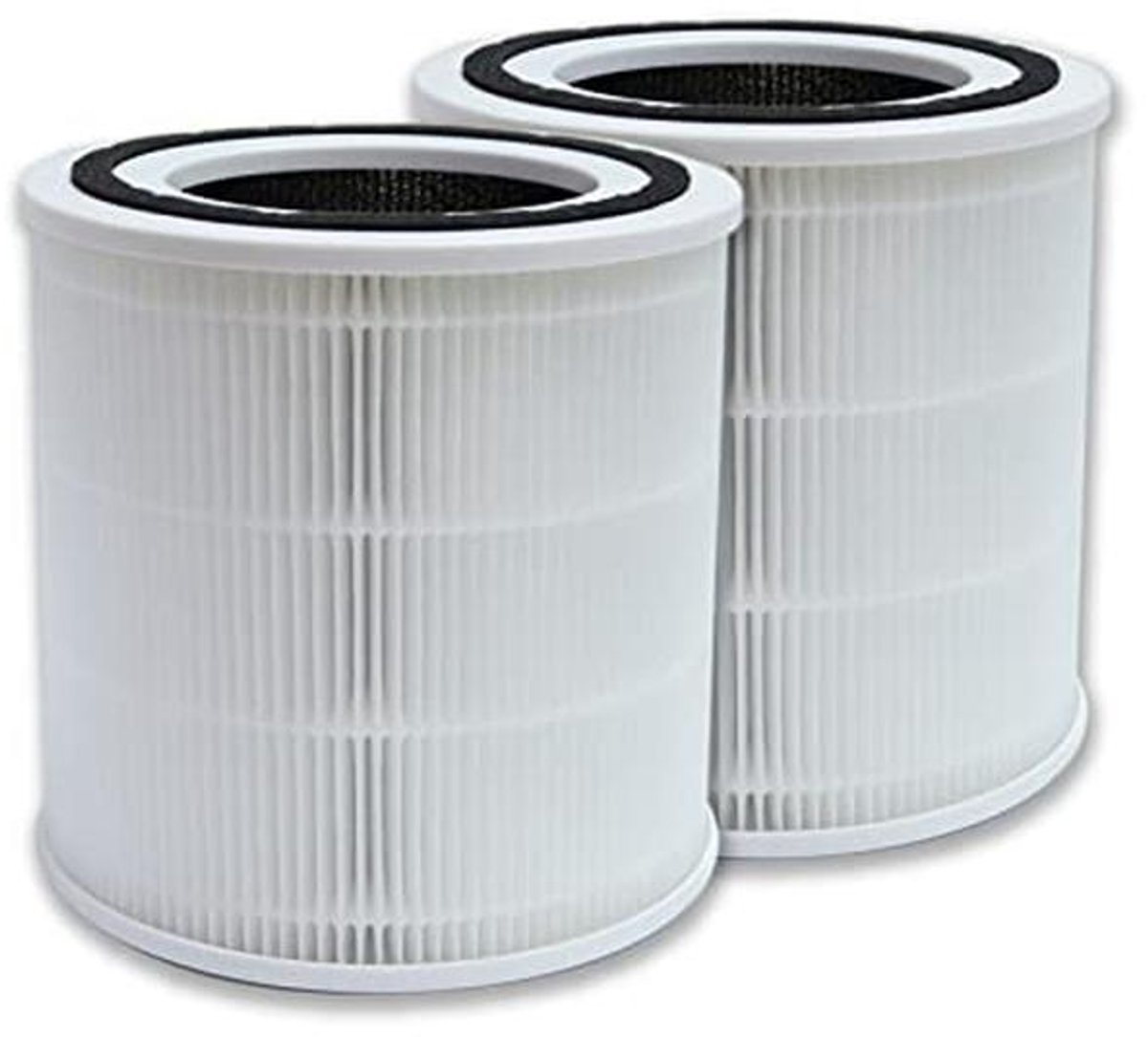Vervangingsfilter compatibel met TT-AP005 HEPA-luchtreiniger - 2-pack H13 HEPA actieve kool 2-in-1 filtratie (9101090521497)
