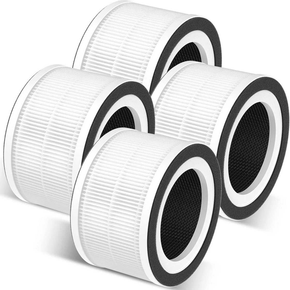 4-pack True HEPA Vervangingsfilters voor Luchtreinigers (9101041615220)
