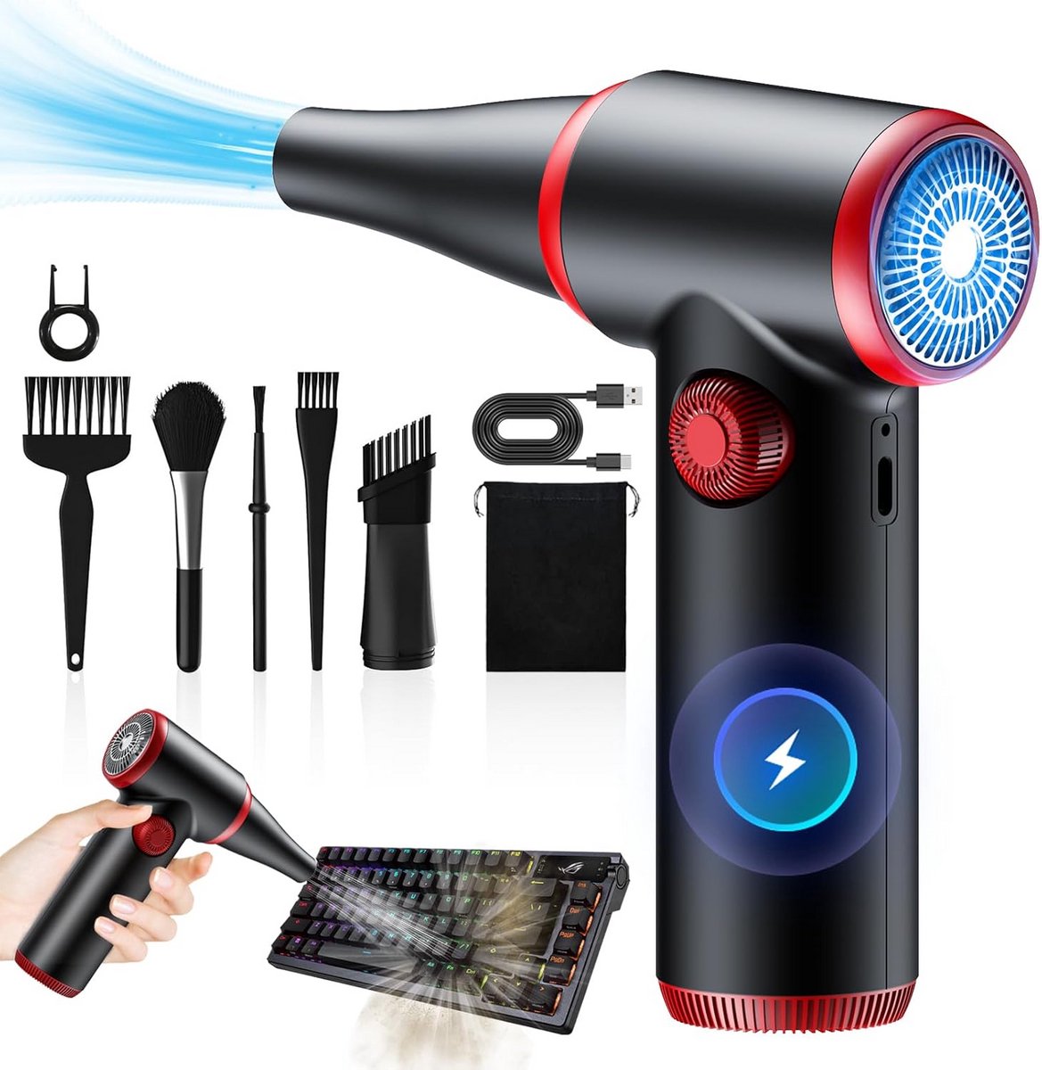 Air Duster - Stofreiniger - Luchtreiniger - Efficiënt (9101185194483)