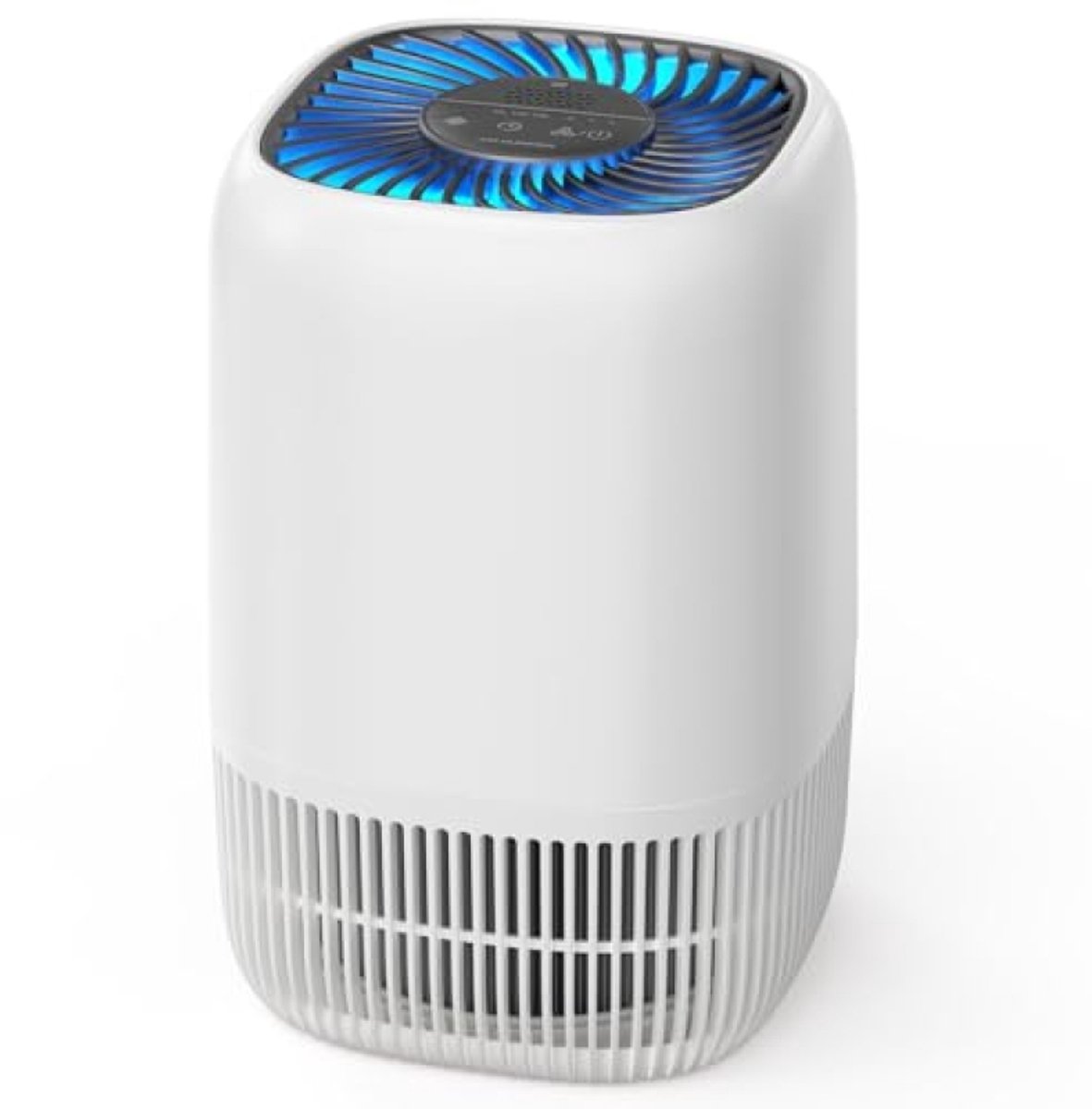 Compacte luchtreiniger met HEPA-filter, stil en energiezuinig voor kleinere ruimtes (8785341882264)