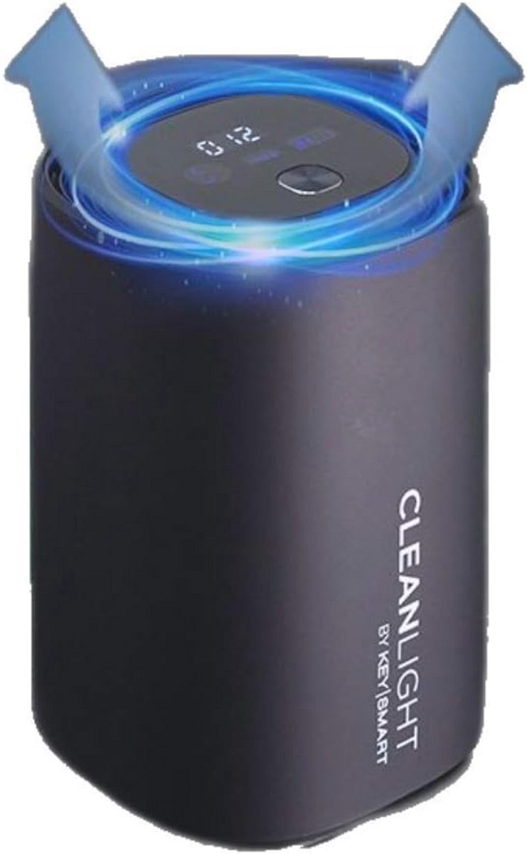 Draagbare Oplaadbare Luchtreiniger met Anion Technologie voor Schone Lucht (9101017151899)