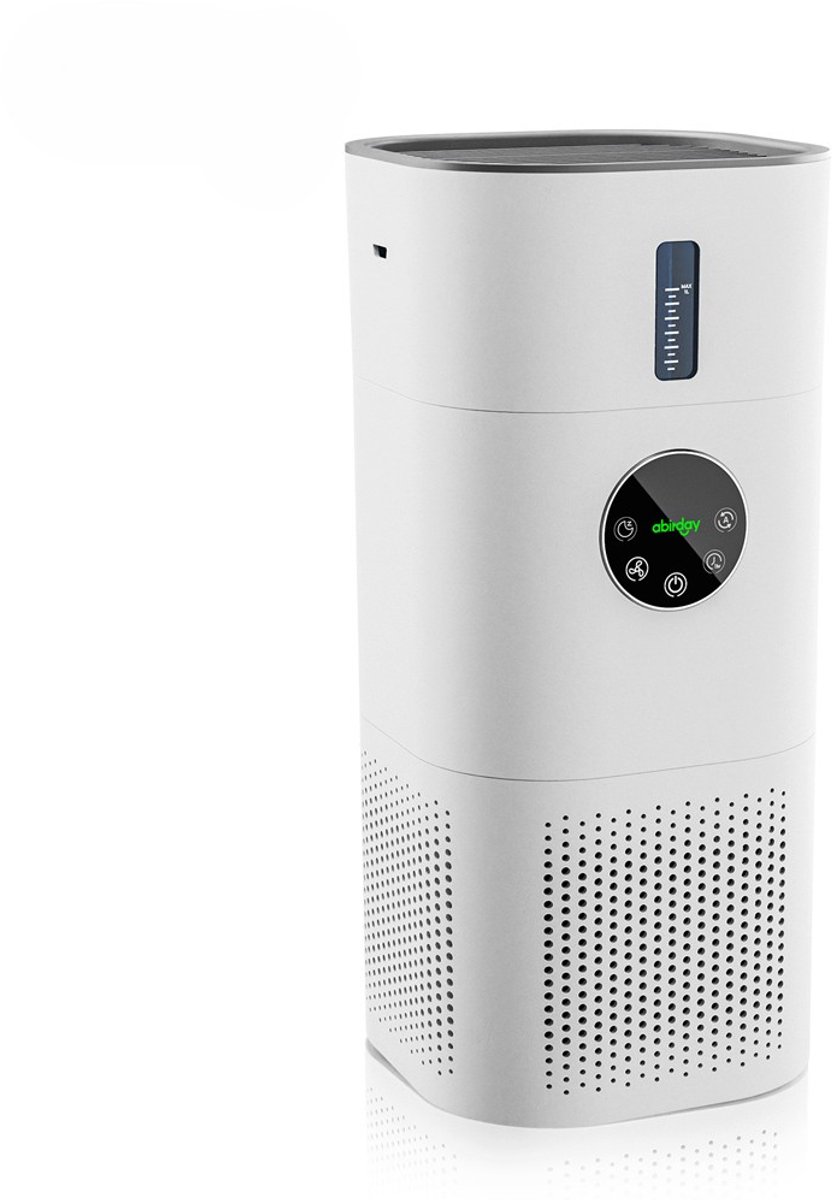 Glowstride 2-in-1 luchtreiniger - huisallergieën en huisdierenhaar - rokers in de slaapkamer - H13 True HEPA - luchtbevochtiger - air purifier - filter, wit (8721569270124)