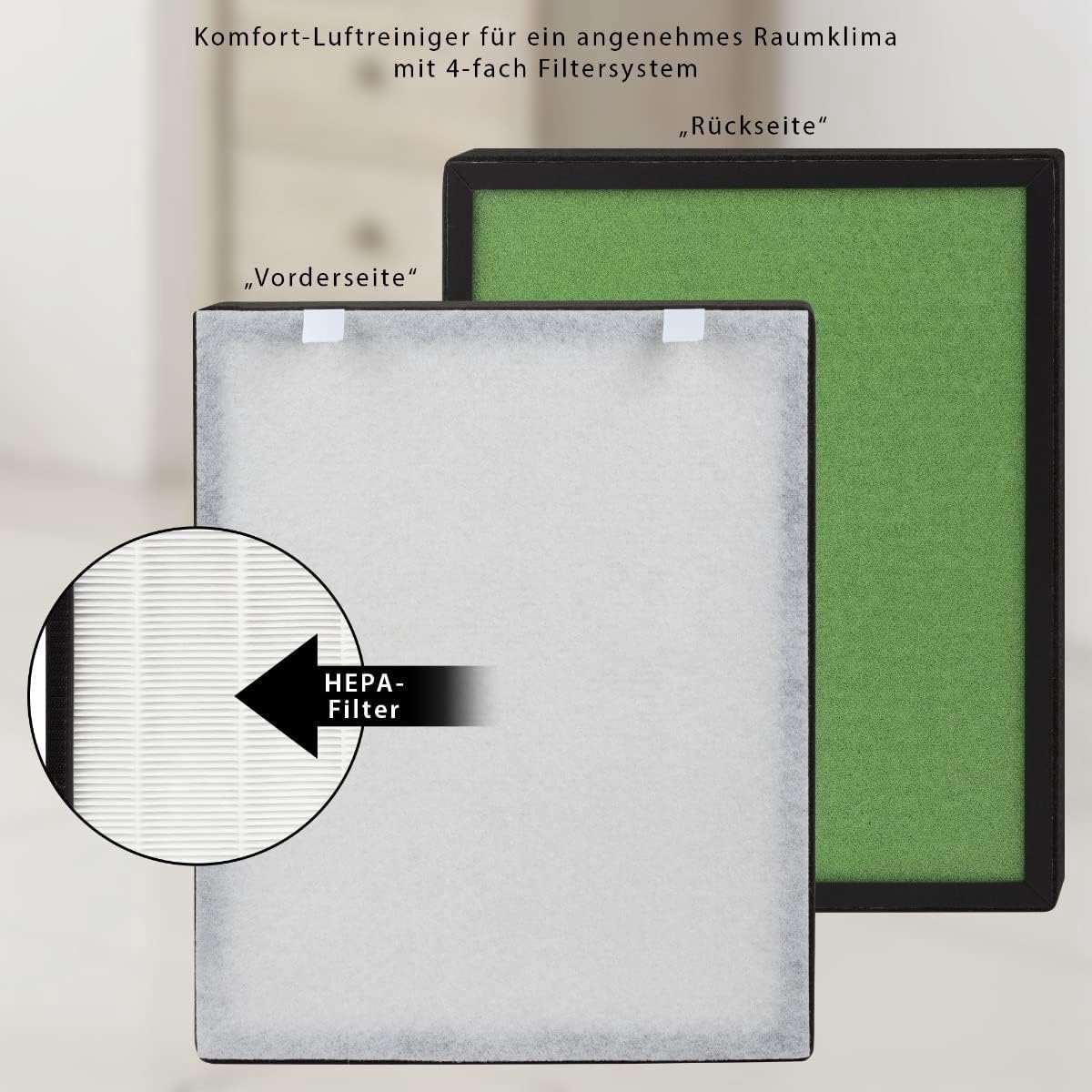 HEPA Vervangingsfilter voor Luchtreiniger (9101130097548)