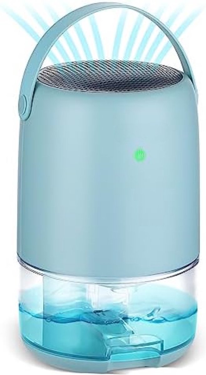Luchtontvochtiger slaapkamer - Luchtontvochtiger en luchtreiniger - Vochtvreter elektrisch - 1.1L (6097424025089)