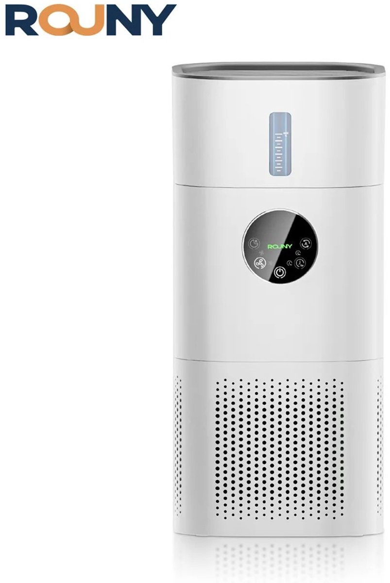 Novari 2 in 1 luchtreiniger - Luchtbevochtiger - True HEPA filter - Geavanceerd filtersysteem - Stille werking - Energiezuinig (8721569580063)